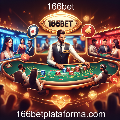 A Experiência Imersiva do Cassino Ao Vivo na 166bet
